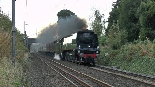 34067 Tangmere’s Day ends in Failure on the Cumbrian Mountain Express 21924 [upl. by Zehcnas428]