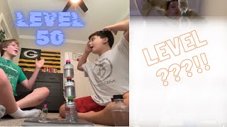 Water Bottle Flip Trick Shots 9 from level 1 to Level  Ft ryderflipsofficial [upl. by Ataynek]