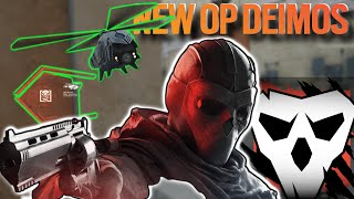 DEIMOS Gameplay  15x Scope  ADS Speed Reduced  MORE Rainbow Six Siege Operation Deadly Omen [upl. by Moyer]