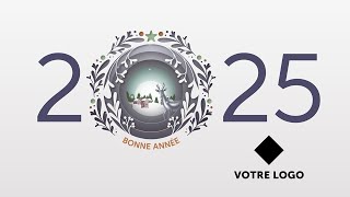 Souhaits de bonne année professionnelle 2025 🎄🎊🦌🎅🎉 FX182  Vidéostorytelling by Néologis [upl. by Ardehs719]