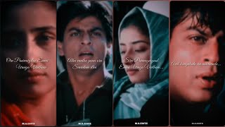 Thaya Thaya Song Whatsapp StatusFull ScreenUyireShahrukh Khanmaeditz3526 [upl. by Atiz]