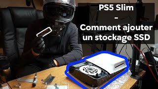 Comment installer un SSD sur une PS5 Slim [upl. by Larrej]