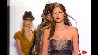 CAROLINA HERRERA Fall 2009 New York  Fashion Channel [upl. by Elset]