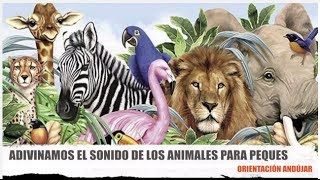 Adivinamos el sonido de los animales para niños [upl. by Aketal]