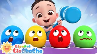 Canción de los Huevos Sorpresa  Canción de Colores  LiaChaCha en Español  Canciones Infantiles [upl. by Meagher]