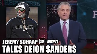 Disgraceful censorship  Schaap on Deion Sanders refusing to answer questions  Sports Reporters [upl. by Lilac]