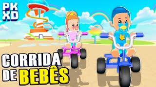 🛴 UpBaby Vs BabyLi  Corrida de Velocípede no PK XD [upl. by Yatnahc]