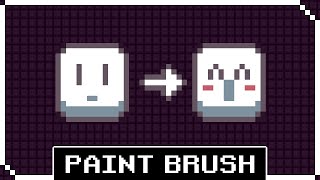 Aseprite TRICK to SAVE time  Paint brush [upl. by Nairehs372]