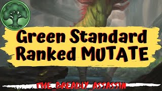 MTG Arena  MONO GREEN MUTATE  Standard Ranked [upl. by Holtorf]