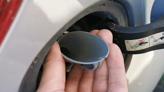 Ford CMax ampFocus  How to add a diesel fuel funnel for Easy Fuel 🌪️ [upl. by Orsa309]