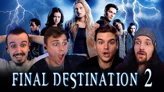 FINAL DESTINATION 2 2003 MOVIE REACTION  First Time Watching [upl. by Berte755]