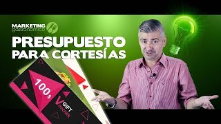 Cómo crear un presupuesto para las cortesías de tu restaurante  Marketing Gastronómico [upl. by Geoff514]