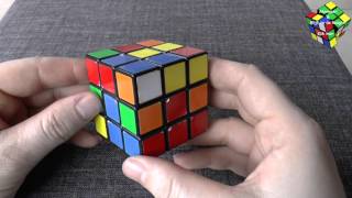 Rubiks Cube Oplossen  De makkelijkste manier Met website voor hulp  Hulpvideo 1e laag [upl. by Shull]