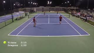 Combined 90 div  Nissan Titans vs Quality Dragons 02222024  Guam tennis [upl. by Carmella]