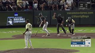 Kumar Rocker Vanderbilt NoHitter All 27 outs and 19 Strikeouts [upl. by Torosian518]