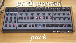 Oberheim OBX8 Patch Preview [upl. by Ahseid]