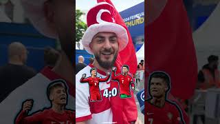 Türkischer Youngster vs portugiesischer Superstar Für wen stimmen die Fans vor unserem Mikro [upl. by Tterrab125]