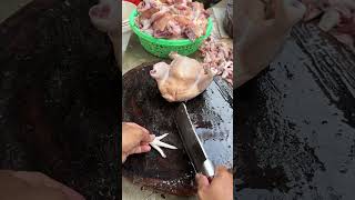 Wao easy way to cut chicken shortvideo usa amazing [upl. by Normy]