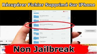 Comment Faire La Récupération Fichier Supprimé Sur iPhone ？ [upl. by Ynittirb]