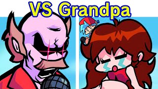 Friday Night Funkin VS Grandpa Death FULL WEEK  Cutscenes  BF Meets GFs Grandpa FNF Mod [upl. by Rector901]