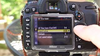 Make Your Lenses Focus Better with this Setting for the Nikon D7000 and most other Nikon models [upl. by Ysnil]