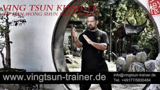 Ving Tsun Wing Chun Wing Tsun Kung Fu  Training quotVingTsunTrainerdequot [upl. by Enyaw541]