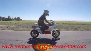 New 2015 X19 X22 X18 Super Pocket Bike Venom Motorsports Video For Sale In Stock [upl. by Otanutrof974]