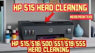 hp 515 head cleaning  hp smart tank 515 head cleaning  hp 500 head cleaning video yt 515 hp [upl. by Violet]