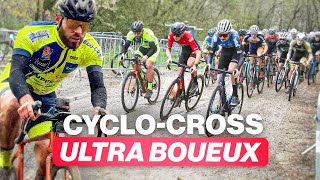 UN CYCLO CROSS ULTRA BOUEUX ENTRE CHUTES ET GLISSADES   FFC CYCLO CROSS ANCENIS IMMERSION GOPRO [upl. by Jankell423]