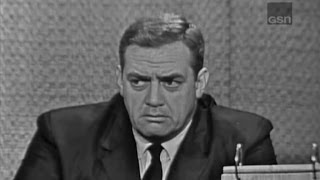 Whats My Line  Raymond Burr Buddy Hackett panel Jun 3 1962 [upl. by Dogs]