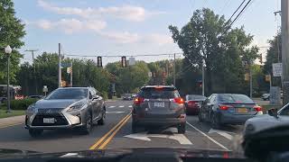 Driving Annandale Virginia in a beautiful afternoon [upl. by Lardner]