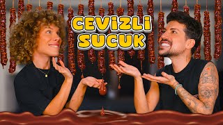 CEVİZLİ SUCUK YAPTIK [upl. by Pettifer808]