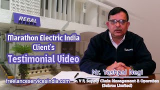 Marathon Electric India Testimonial Video  Testimonial Video  Corporate Video Production [upl. by Florri]