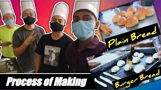 How to Make Plain Bread and Burger Bread  Simple Process  vlog05 [upl. by Lentha247]