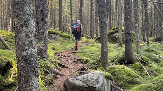 Day 16 Our final journey to Katahdin Antler’s Campsite and our 1st view of Katahdin [upl. by Territus]