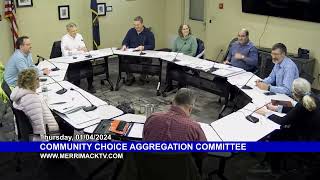 Community Choice Aggregation Committee January 4 2024 [upl. by Tierney]