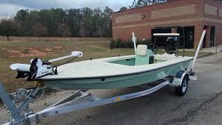 Skimmer Skiff 166quot by Big Franks Outdoors [upl. by Stearne549]