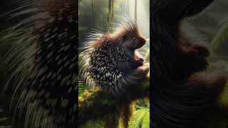 Spiky Secrets  Unraveling the Mysteries of Porcupines wildlife [upl. by Mozelle]