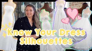 Which Wedding Dress Silhouette is Right For You [upl. by Anitsirt]