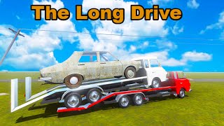 A TOW TRUCK WITH A CAR ON ANOTHER TOW TRUCK  The Long Drive 38  Radex [upl. by Rep]