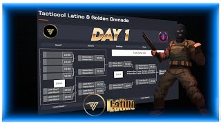 🔴 Tacticool Day 1 Virginia Server Golden Granade Latino [upl. by Riccardo768]