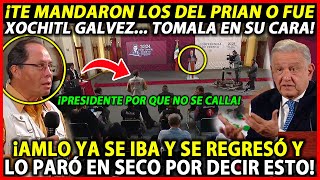 ¡REPORTERO SE METE A LA MAÑANERA Y LE DICE A AMLO QUE SE CALLE O SE LAS VERA CON EL INE NO AGUANTÓ [upl. by Ryley]