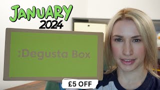 Degustabox UK Unboxing January 2024 [upl. by Smiley]