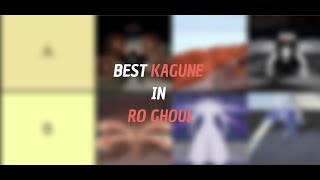 Ranking kagune in Roghoul [upl. by Parthena]