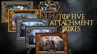 A Song of Ice and Fire Top Five Attachment Boxes [upl. by Allertse]