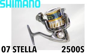 Shimano Spinning Reel USED 07 STELLA 2500S From JAPAN [upl. by Atipul]