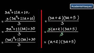 Multiplicación de tres Fracciones Algebraicas Ejercicio 1 [upl. by Wonacott588]