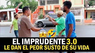 EL IMPRUDENTE 30 LE DAN EL PEOR SUSTO DE SU VIDA POR NECIO [upl. by Niriam584]