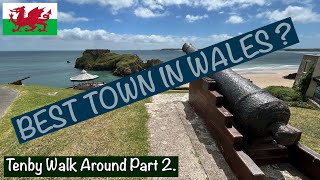 EXPLORING TENBY 🏴󠁧󠁢󠁷󠁬󠁳󠁿 Best Town In Wales  Pt 2  Tenby  Pembrokeshire [upl. by Aninaig335]