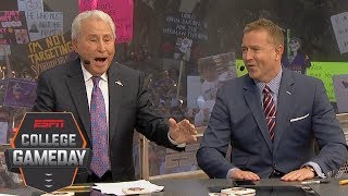 Lee Corso Head Gear Pick Alabama Crimson Tide vs LSU Tigers and more  College GameDay [upl. by Lalat746]